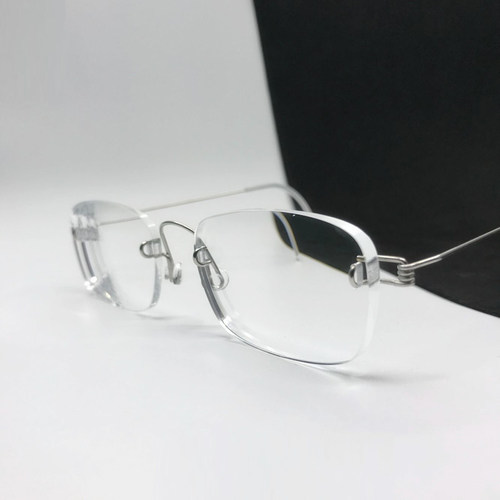 手工眼镜 私人订制 无框眼镜 复古文艺 时尚轻便 近视平光眼镜框