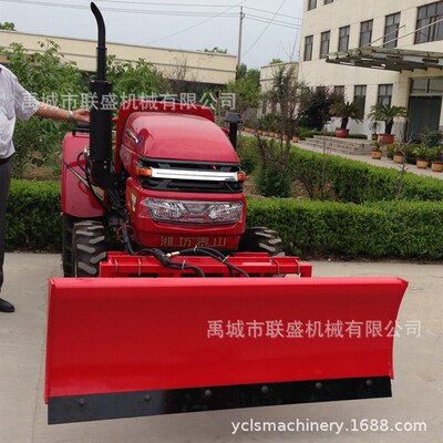 拖拉机带刮平机 铲雪机  液压操作灵活 前置平地机 刮土板