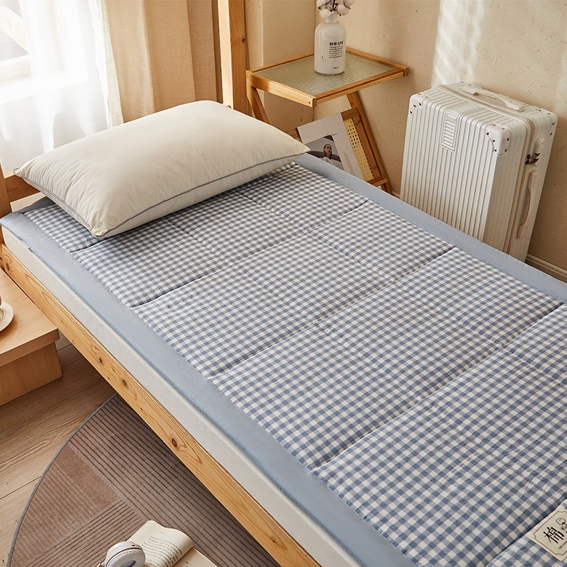 床垫薄褥子A类学生床品垫被全棉纯棉床上薄新疆棉花宿舍神器单人