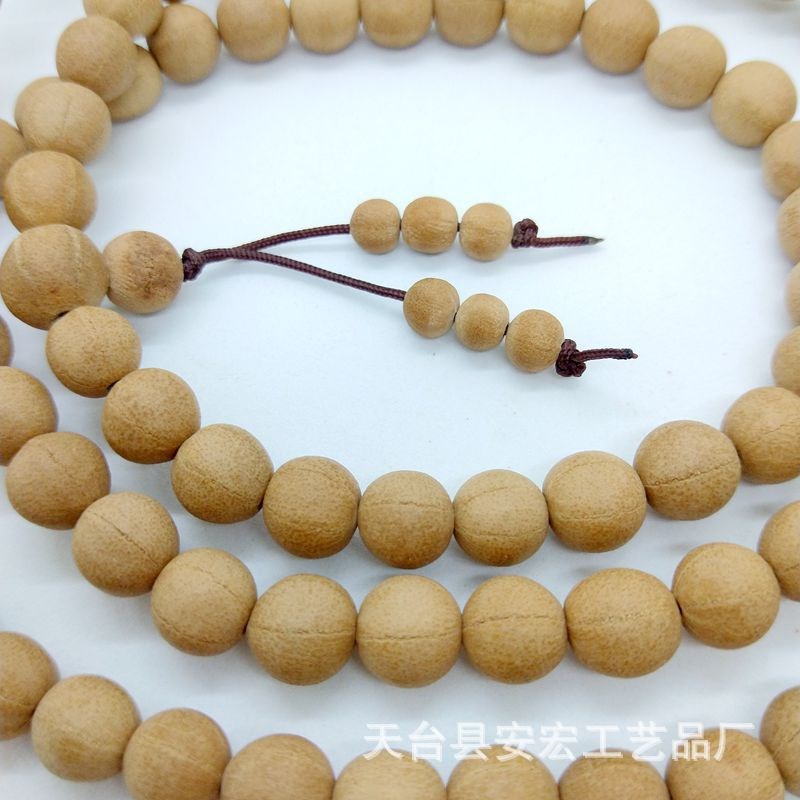 工厂五线谱提佛珠念珠饰品手链手串珠108颗天然木珠可代发