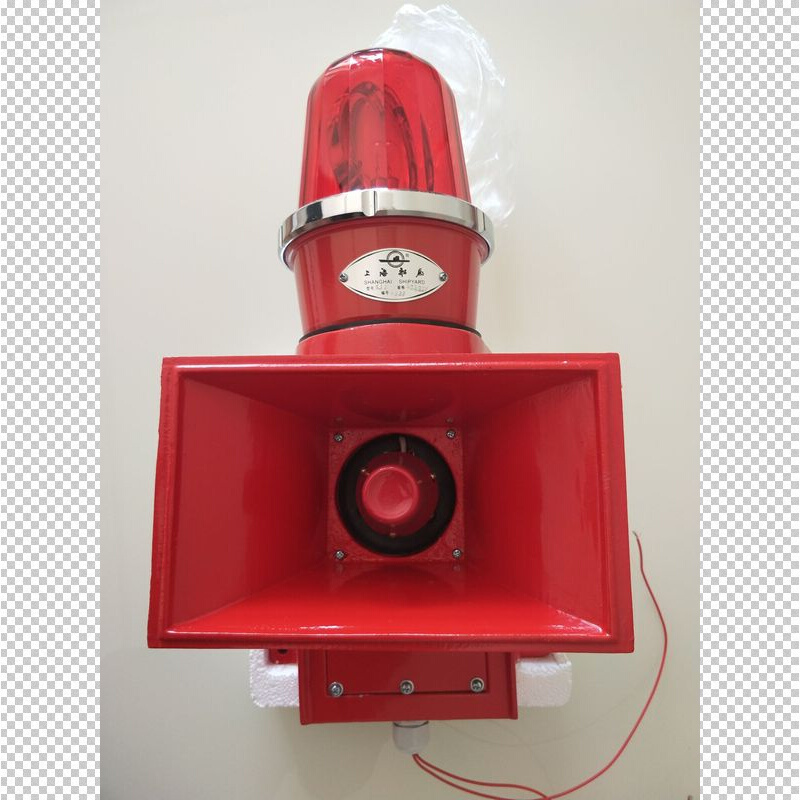 上海船厂声光报警器SJ2 AC220V DC24V  一体化声光电子报警器