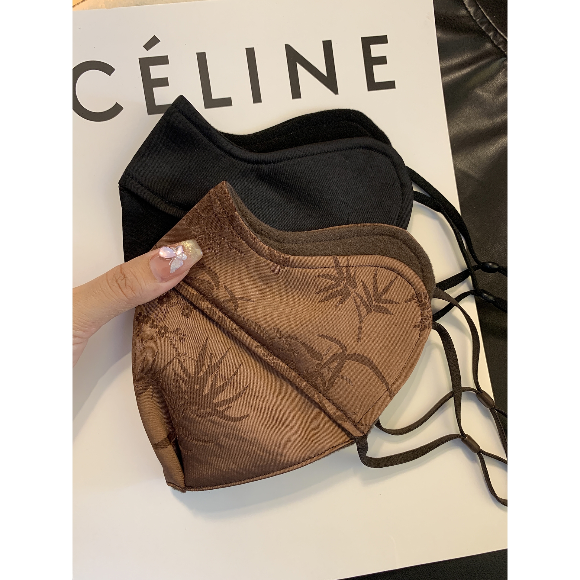 冬季加厚保暖加大口罩国风不蹭妆透气孔立体男防寒高颜值防寒女士