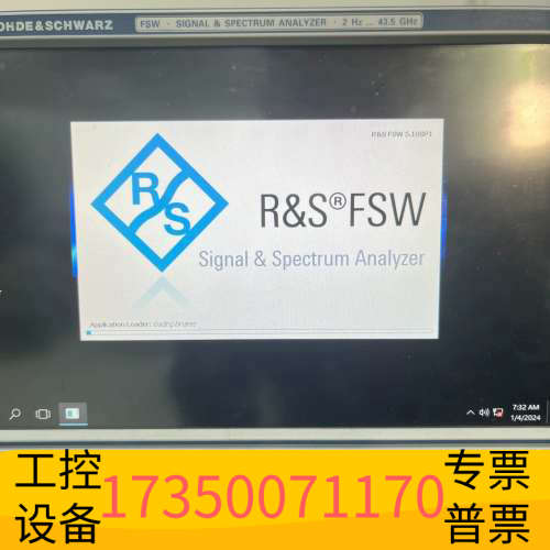 罗德与施瓦茨，频谱分析仪，FSW43.议价
