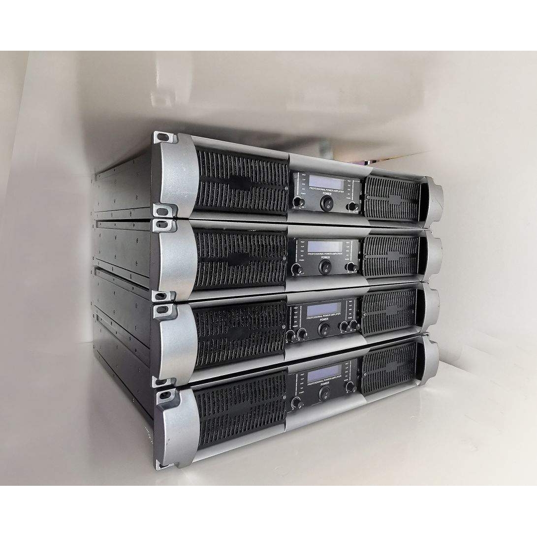 专业纯后级功放四通道400W适用于固定安装会议室宴会厅多功能厅