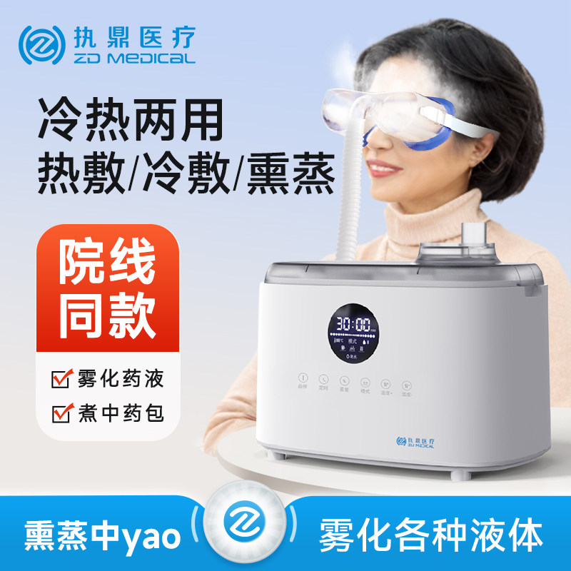 眼部雾化仪家用眼干眼涩热敷护眼医熏蒸润眼睛蒸汽喷雾机蒸眼神器