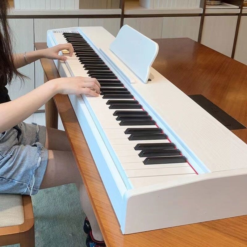 数码电子钢琴88键重锤成人家用儿童初学便携式幼师专业考级属于什么档次？