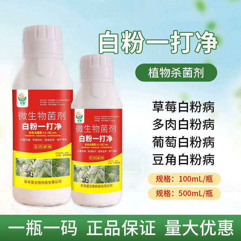 白粉一打净葡萄西瓜甜瓜草莓黄瓜多肉豆角白粉病专用农用植物通用