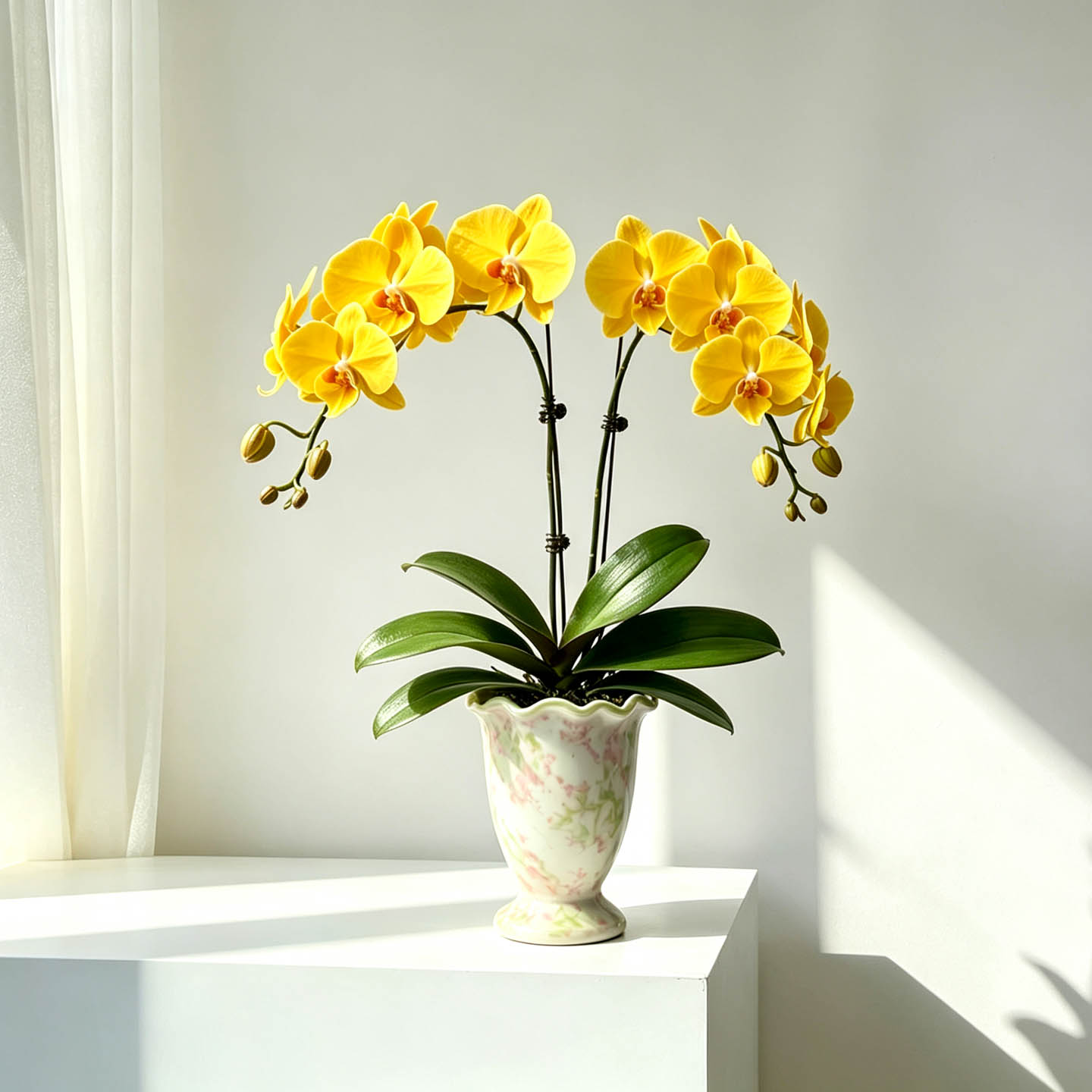 蝴蝶兰盆栽带花客厅室内花卉植物办公室桌面绿植兰花年宵花送礼物