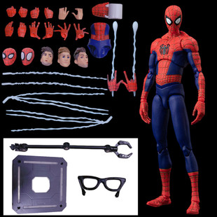迈尔斯SV-Action彼得帕克蜘蛛侠平行宇宙可动玩具手办模型