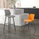旋转吧台椅家用靠背椅中岛台椅子轻奢简约吧椅前台高脚凳吧台凳子