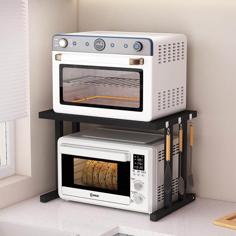 厨房收纳架微波炉置物架不锈钢调料架烤箱架多功能储物架桌面台面,厨房/烹饪用具,微波炉置物架,淘宝优惠券,粉丝福利购,淘宝优惠卷