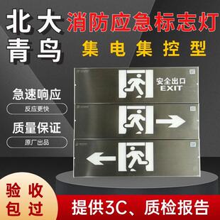 北大青鸟应急灯消防指示逃生消防应急标志灯具应急照明灯疏散安全