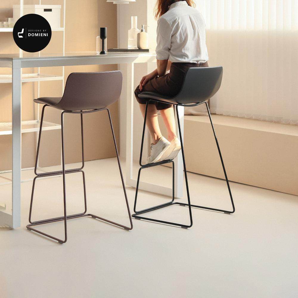 北欧现代简约靠背吧椅意式酒吧椅高脚吧凳办公室前台咖啡室吧椅子,住宅家具,家用高脚椅,淘宝优惠券,粉丝福利购,淘宝优惠卷