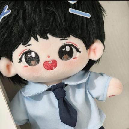 tf家族四代杨博文属性20cm棉花波纹娃娃玩偶周边毛绒送人礼