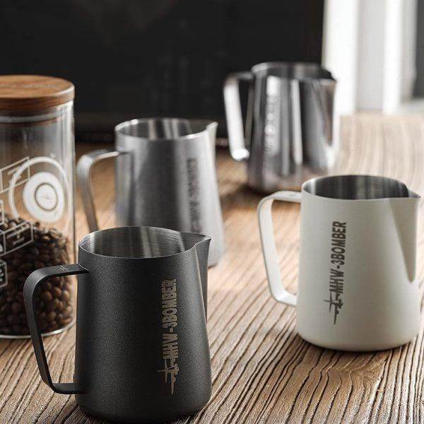 MHW-3BOMBER轰炸机拉花杯意式咖啡打奶缸咖啡拉花缸经典版3.0尖嘴