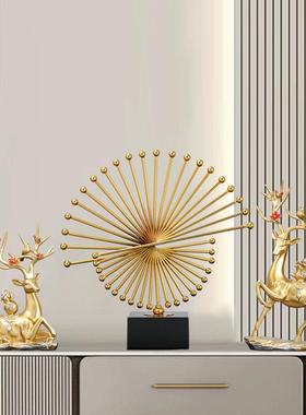 客厅电视柜摆件家里轻奢高档地台面酒柜装饰品入门入户玄关家居鹿