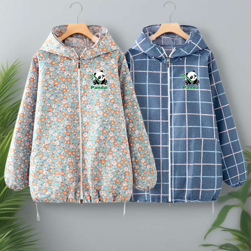 洋气可外穿罩衣女新款长袖围裙厨房家用流行工作服上班专用年轻款