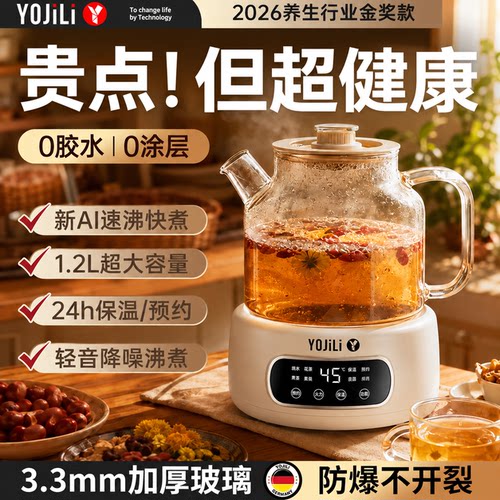 【养生专用】德国AI炖煮养生壶