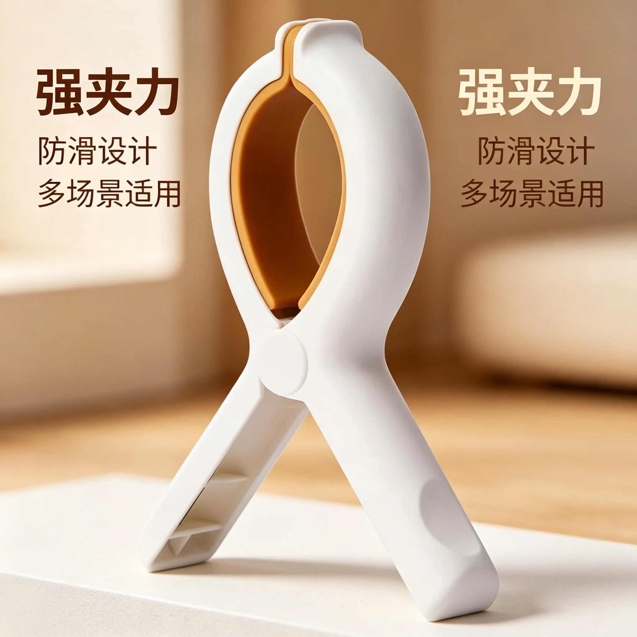 强力防风无痕防滑晾被夹