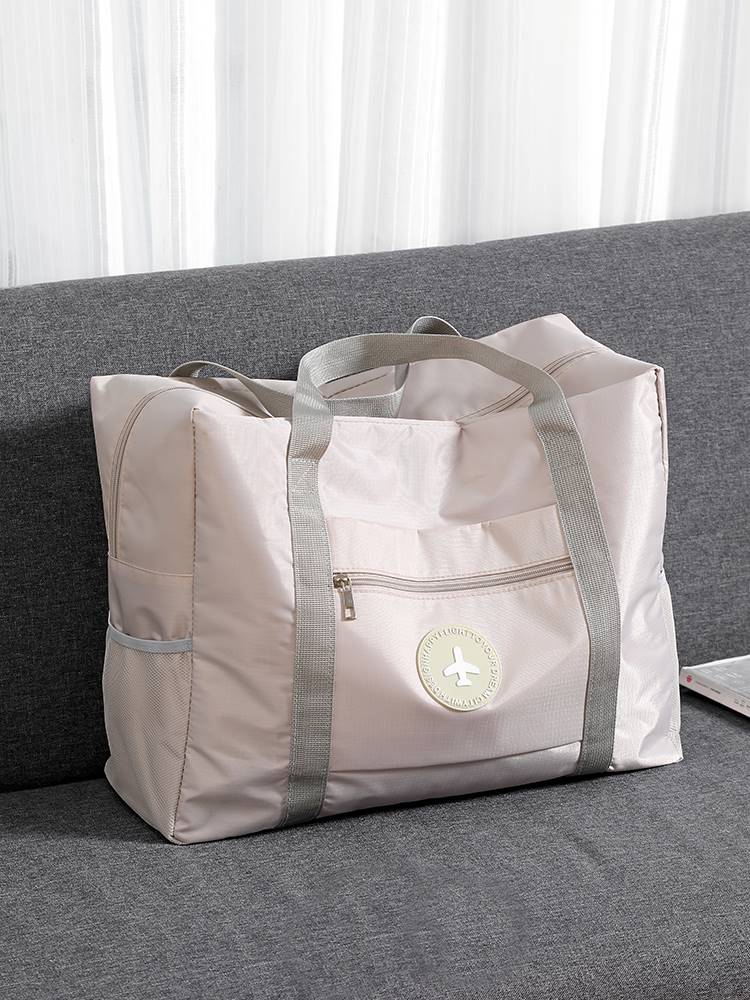 手提出门短期旅行包高中生学生住校住宿生行李袋可套拉杆箱女短期