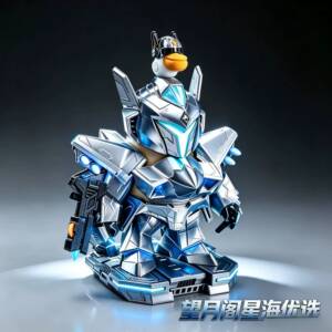 银翼机甲卡皮巴拉磁吸玩具3D打印