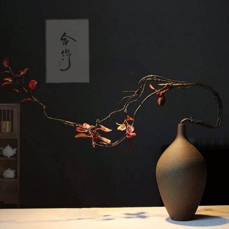 新中式禅意手工陶瓷花瓶客厅书房玄关插花摆件酒店茶室家居装饰品,家居饰品,花瓶,淘宝优惠券,粉丝福利购,淘宝优惠卷