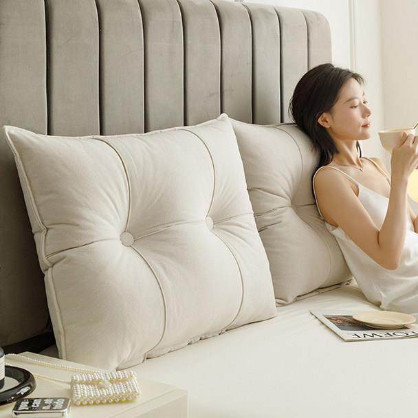 床头靠垫床上靠背垫靠枕护腰垫背榻榻米软包宿舍卧室简约客厅飘窗,居家布艺,床头靠垫,淘宝优惠券,粉丝福利购,淘宝优惠卷