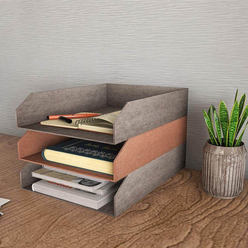 办公室文件夹信盘收纳盒文件架托盘多层桌面置物架办公桌文件盘a4,收纳整理,桌面收纳盒,淘宝优惠券,粉丝福利购,淘宝优惠卷