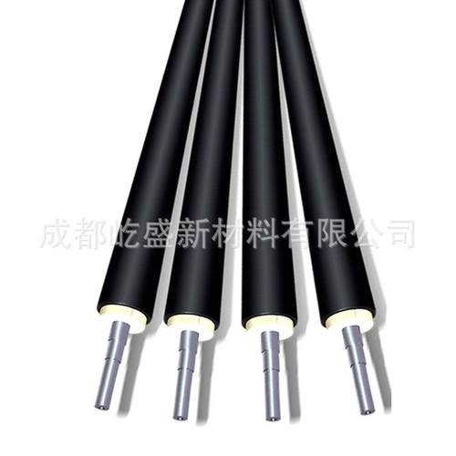 聚氨酯胶辊铁芯包胶滚筒托辊工业橡胶压轮印刷机聚氨酯胶辊