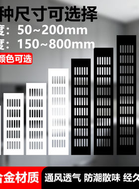 铝合金长方形平面透气格栅散热网