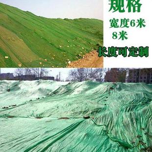 工地道路养护盖土网工程植物爬藤网防土网6针防尘网固沙网遮盖网