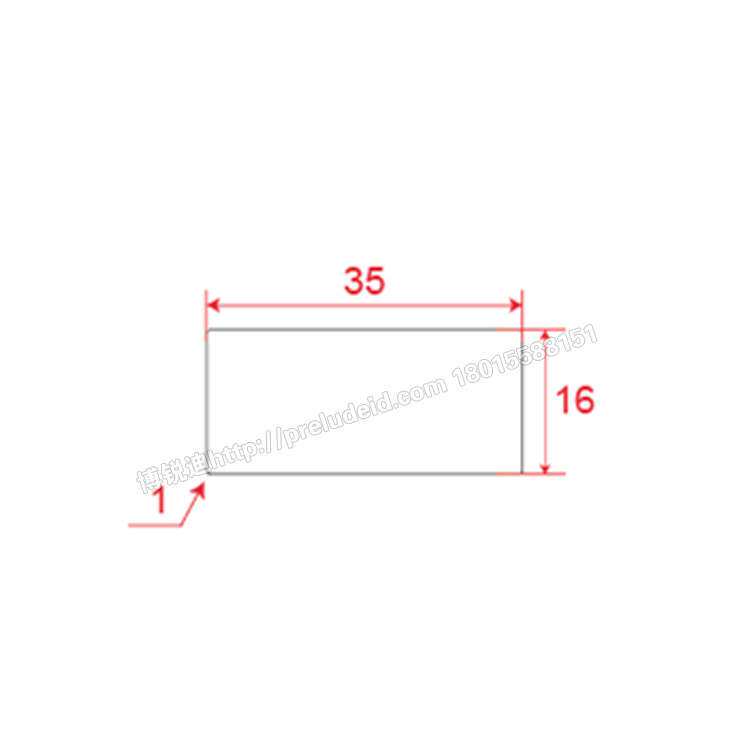 Lab231-629/35x16mm实验室冻存管EP管载玻片-196℃液氮标签