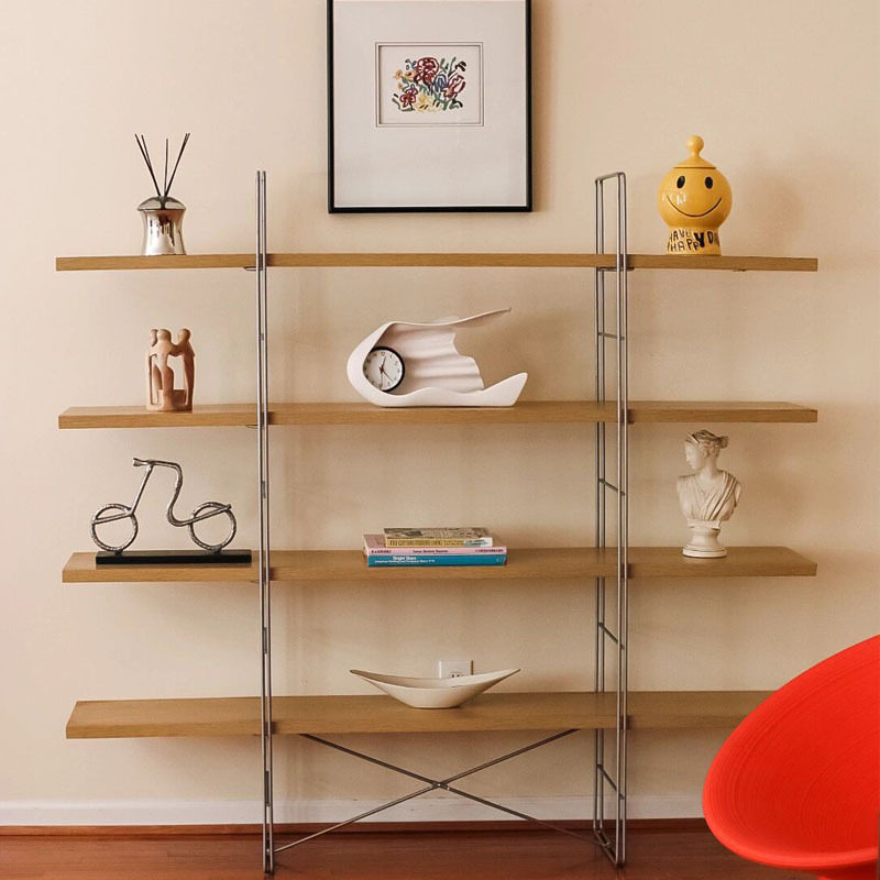 美式复古不锈钢置物架多层隔板收纳架子家用客厅靠墙展示架陈列架,家庭/个人清洁工具,厨卫防水贴/条,淘宝优惠券,粉丝福利购,淘宝优惠卷