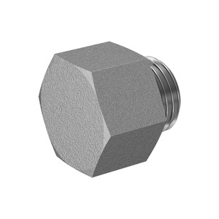 NPT Male 耐高压316不锈钢外六角外丝堵头 118P137