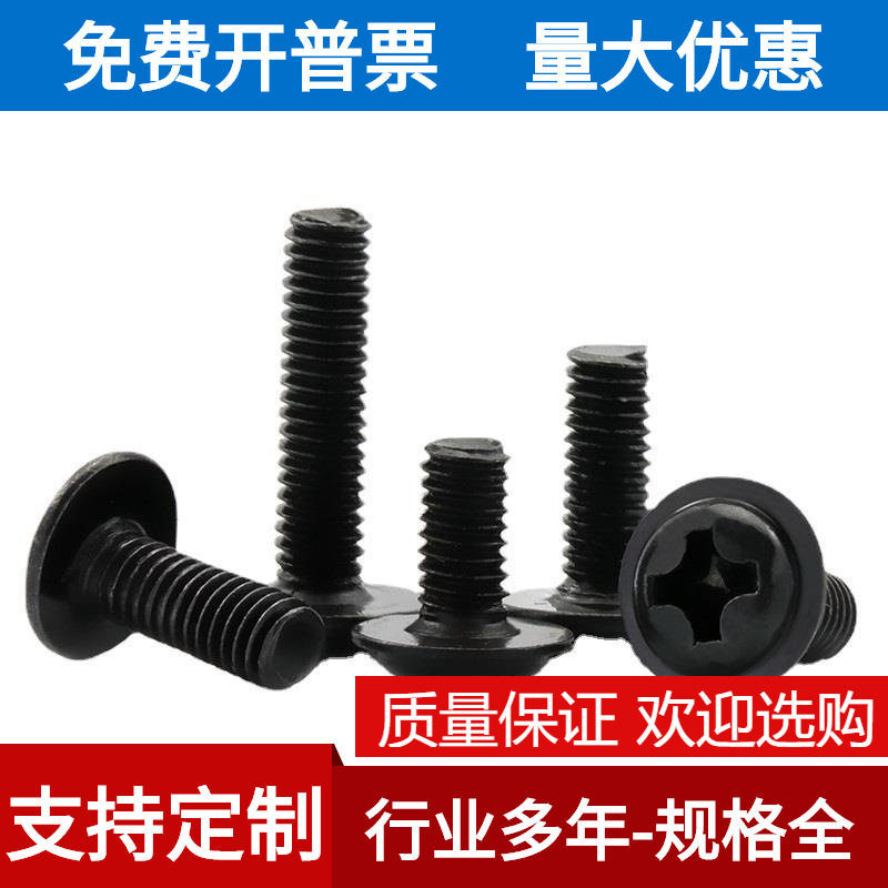 M2.5  304不锈钢黑色十字槽圆头/盘头带垫螺丝钉镀黑锌带介机PWM,电子元器件市场,电线扎带/束线带,淘宝优惠券,粉丝福利购,淘宝优惠卷