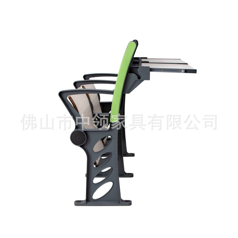 中领报告厅会议室礼堂椅阶梯教室课桌椅学校桌椅连排椅椅子