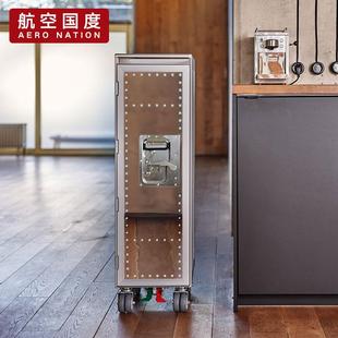 收纳柜家用可移动储物柜酒店咖啡厅装 飞机餐车航空厨房抽屉式 饰柜