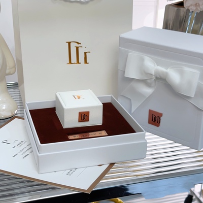 2025新款求婚钻戒指盒情侣对戒盒子ins风双开门结婚戒指盒大礼盒