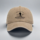 森林探险俱乐部帽子男女棒球帽百搭新款 帽子户外鸭舌帽遮阳帽 男士