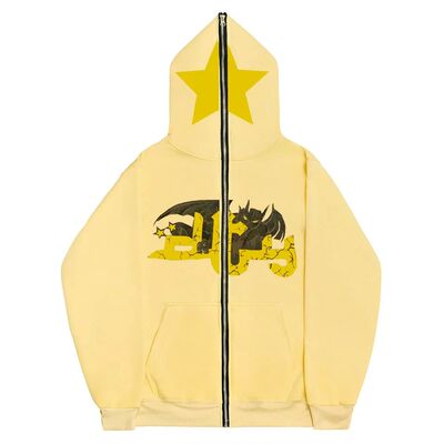 拉链外套宽松情侣连帽卫衣