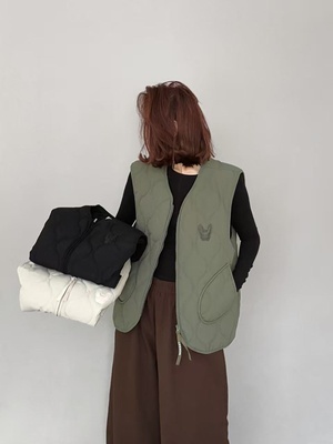 lifework 2025新款男女同款棉服马甲外套25192