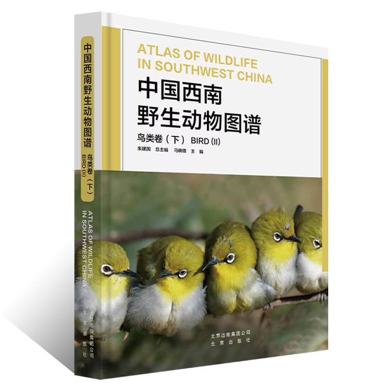 中国西南野生动物图谱 鸟类卷（下）云贵川藏广西自然生态野生特有珍稀鸟类的生活习性和特征科普读物生物学学术研究书北京出版社