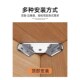 不锈钢角码 90度直角固定器片件卡扣角铁桌椅子加固V配件三角支撑