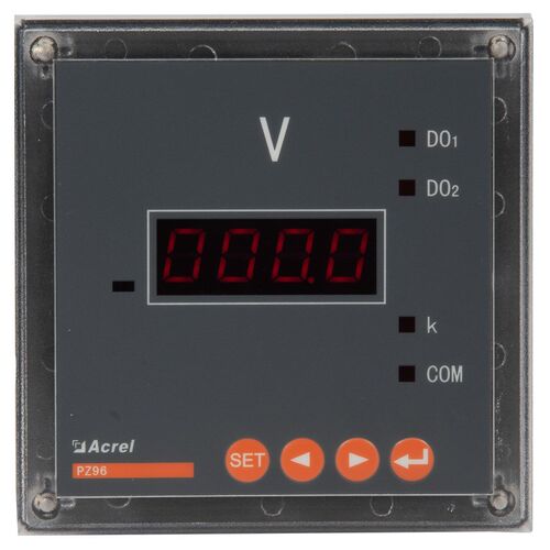 Acrel安科瑞厂家mPZ96-AV数字式单相电压表0.5级LCD显示包邮
