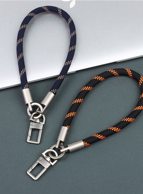 GS钛原色合金7MM户外露营山系手机挂绳钥匙扣耳机挂件相机防丢绳