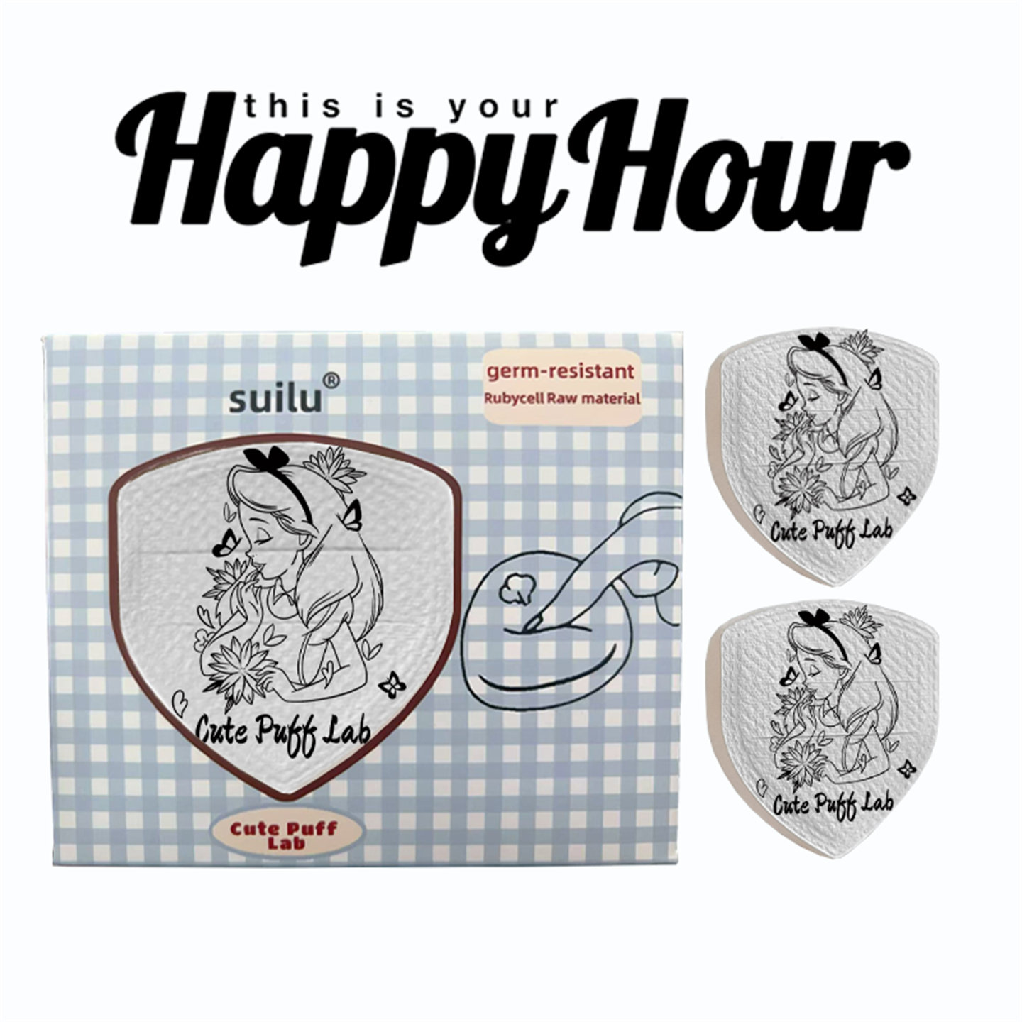 ins韩风爱丽丝粉扑气垫棉花糖粉底液粉扑化妆推荐干用不易吃粉,彩妆/香水/美妆工具,美妆蛋/扑/海绵,淘宝优惠券,粉丝福利购,淘宝优惠卷