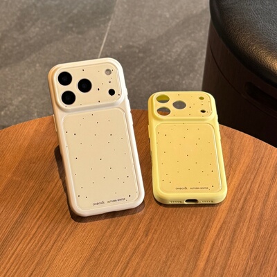 ins韩风泼墨磁吸iPhone手机壳