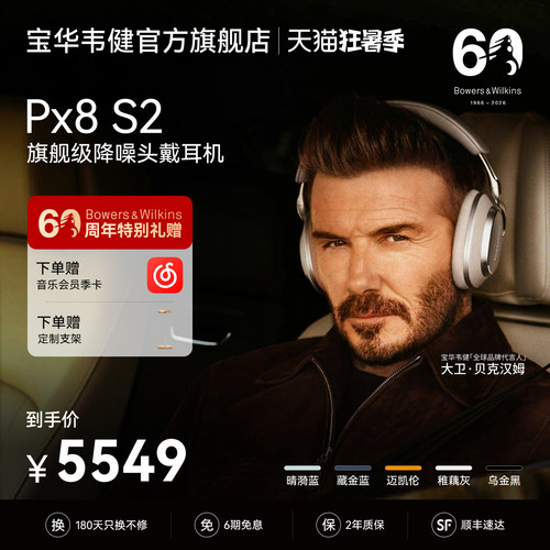 政府补贴｜宝华韦健PX8S2耳机