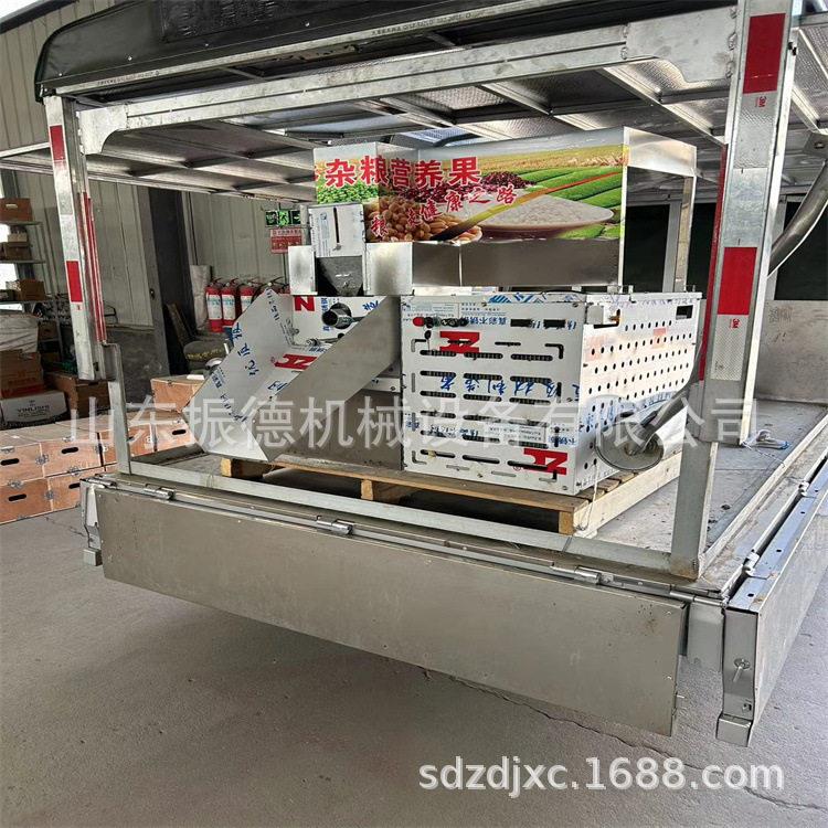 四缸静音五谷杂粮膨化机厂家玉米膨化机车载膨化机视频