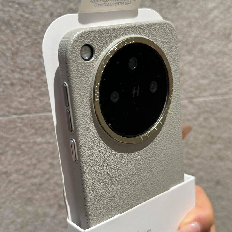 适用于OPPOfindx8手机壳钛灰色荔枝纹pc硬金属镜框findx8pro新款